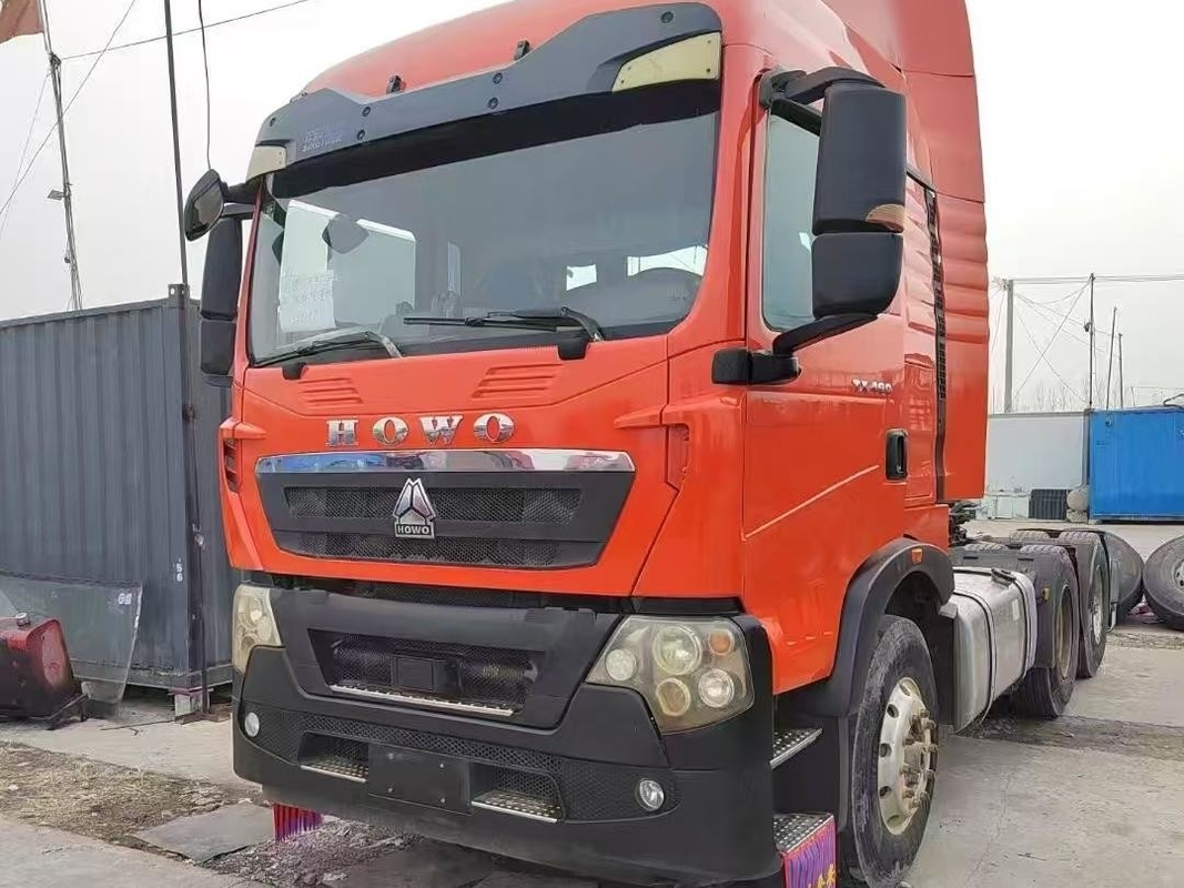 Sino Truck Howo MAN Motor 460hp 2021 Año 6×4 Modo de conducción HowoTX Cabeza de tractor Techo alto con dormitorio