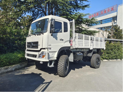 Camión de carga 4x4 Dongfeng Recinto Camión de camión Primavera de hojas 10 toneladas Carga de mal camino Conducción Euro 5