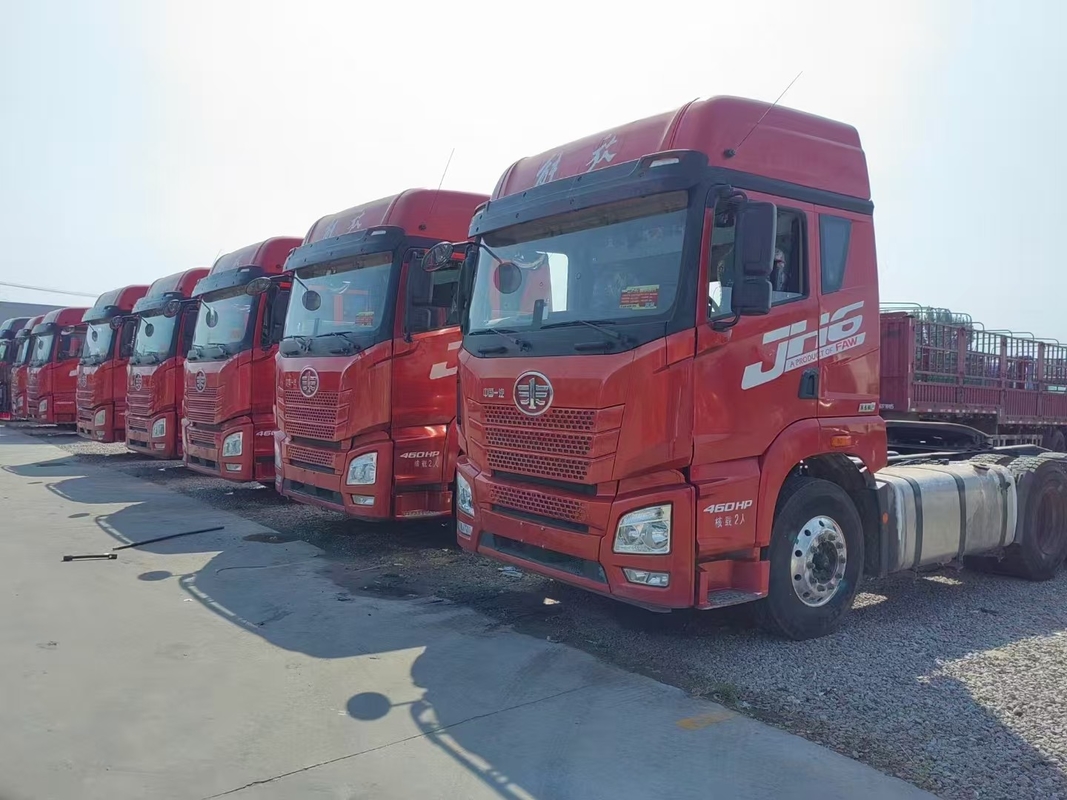 Cabeza de remolque Precios de camión 2022 Año 10 Pruebas Cabeza de tractor Año 2022 460hp Techo alto Dirección a mano izquierda