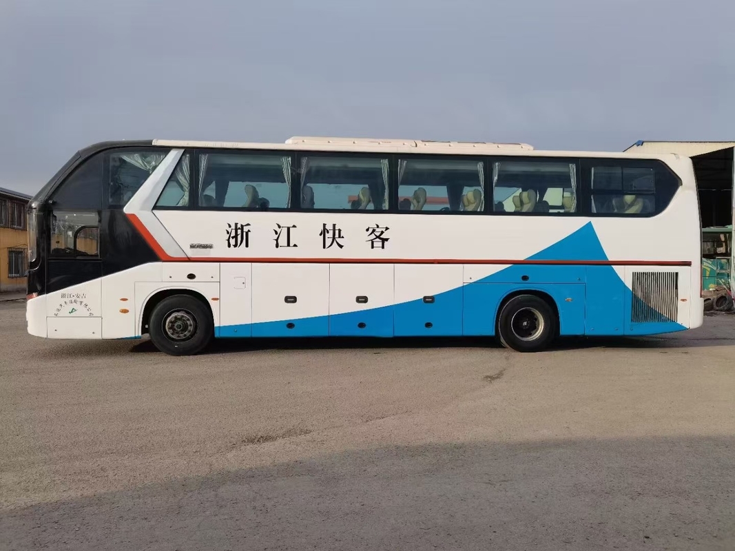 Autobús de segunda mano Kinglong Coach 39 asientos XMQ6129 Grupo de lujo Transporte de pasajeros A/C