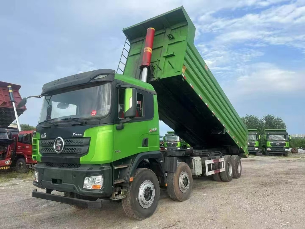 Shacman camión de remate usado para X3000 Weichai 460hp transporte de materiales de construcción 2021 año eje manual
