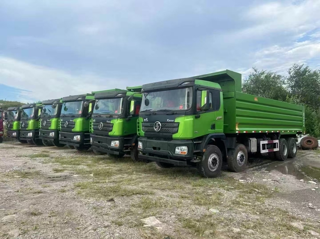 Shacman camión de remate usado para X3000 Weichai 460hp transporte de materiales de construcción 2021 año eje manual