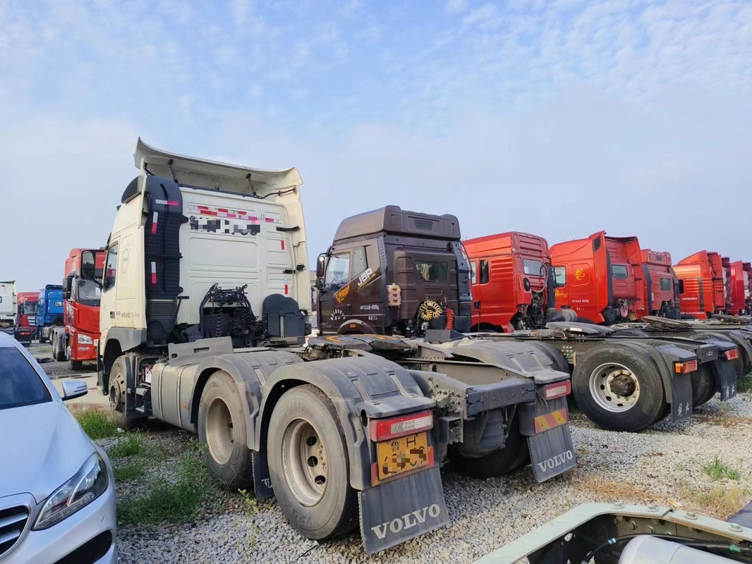 Camiones de cabeza de tractor usados Volvo FM 460hp 2o Camión de remolque 2019 año Cabina de rodillas altas con dormitorio transporte a larga distancia