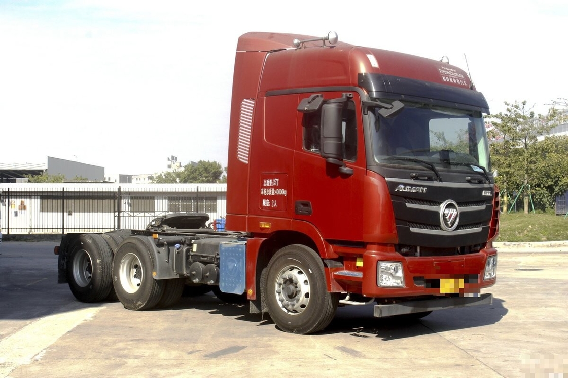 Venta de cabeza de tractor usado Foton Auman 6*4 modo de conducción 430hp Bajo kilometraje 2022 año motor eficiente en combustible