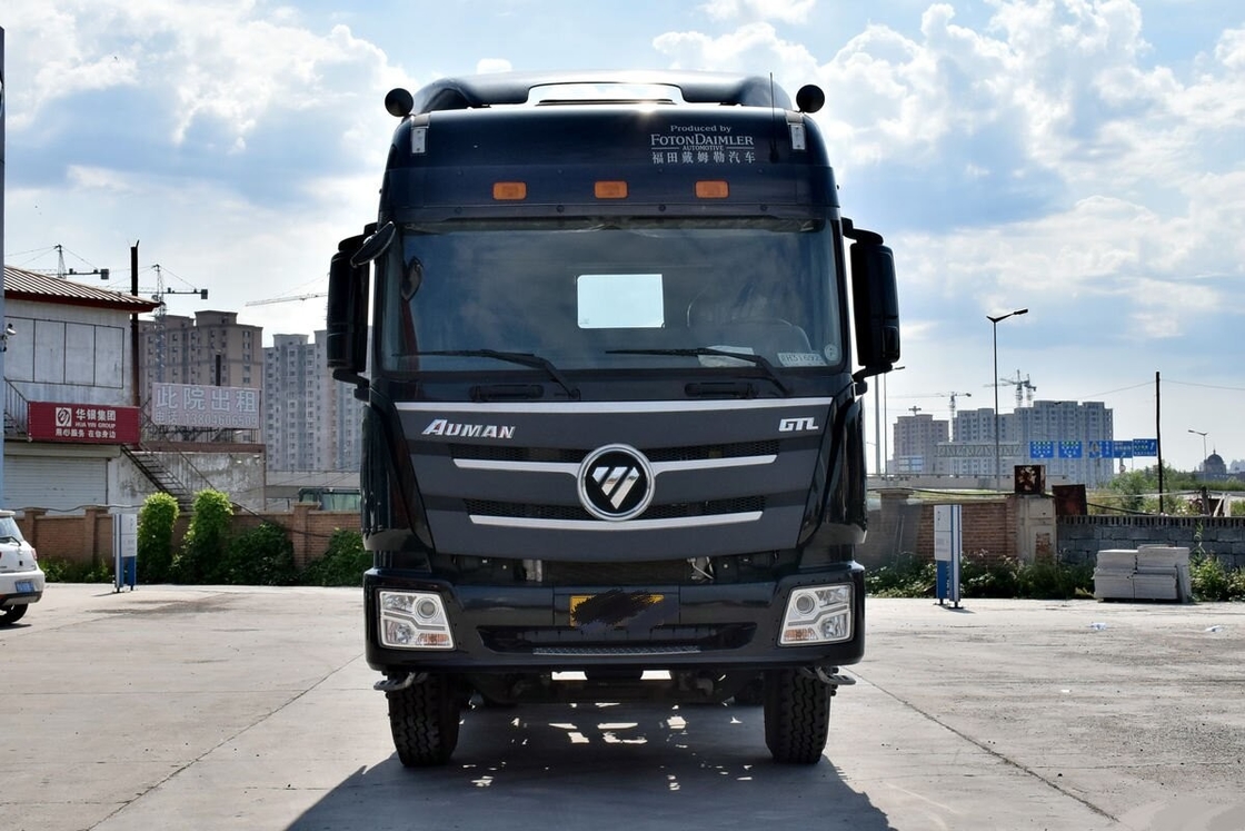 Cabeza de tractor usado Euro IV Motor diesel Foton Auman 430hp 6*4 Modo de conducción 10 neumáticos en mal camino