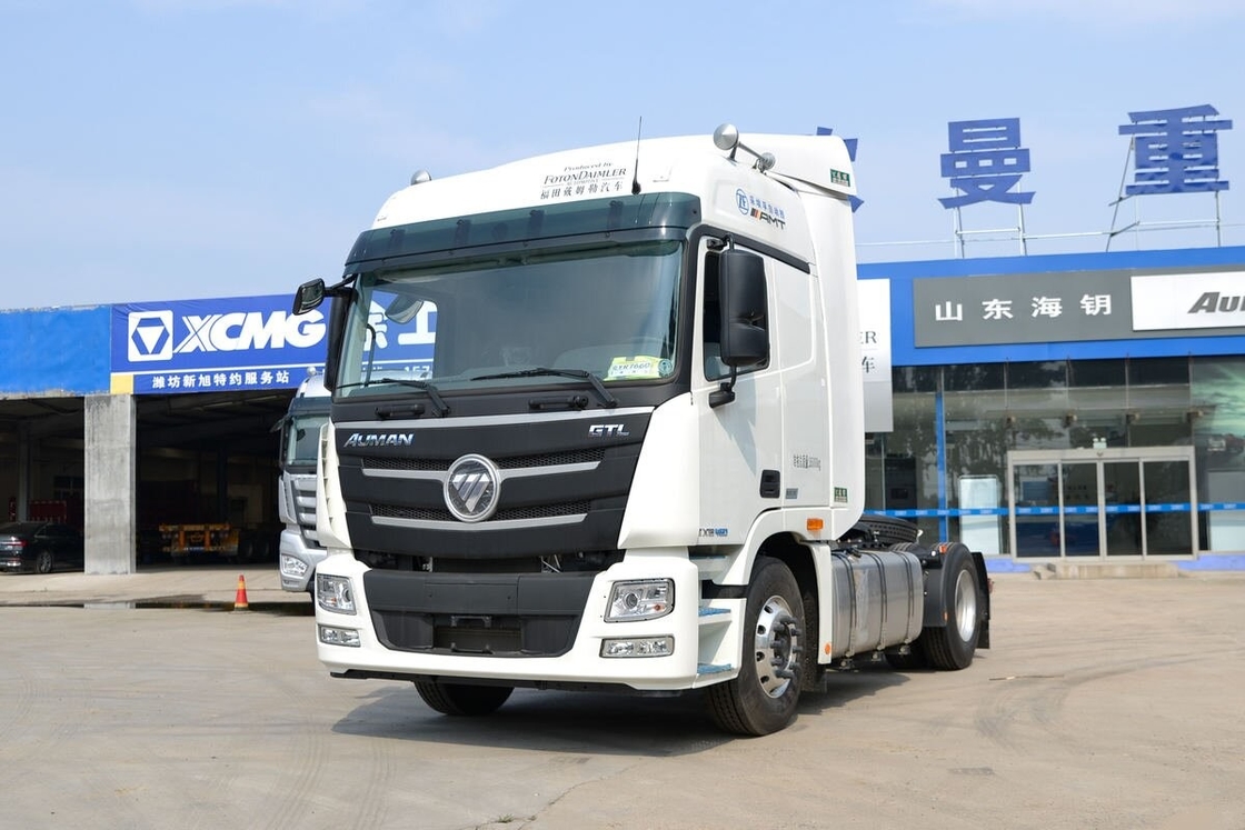 Motor de tractor de transmisión ZF usado Foton Auman 460hp Cummins Mejora de la infraestructura de transporte
