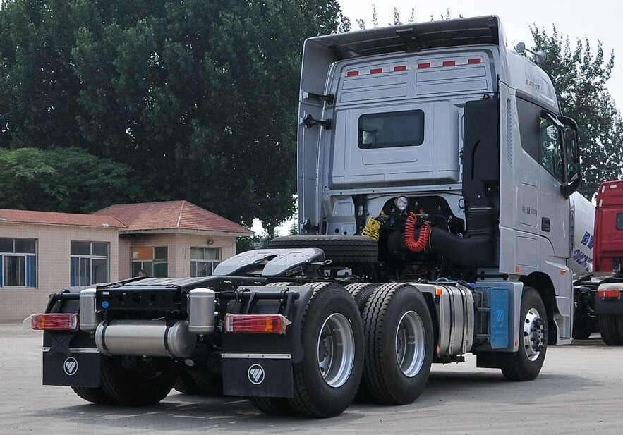 Usado Poderoso Rendimiento Cargas pesadas Cabeza de tractor Foton Auman 510hp 6 cilindros Motor Cummins