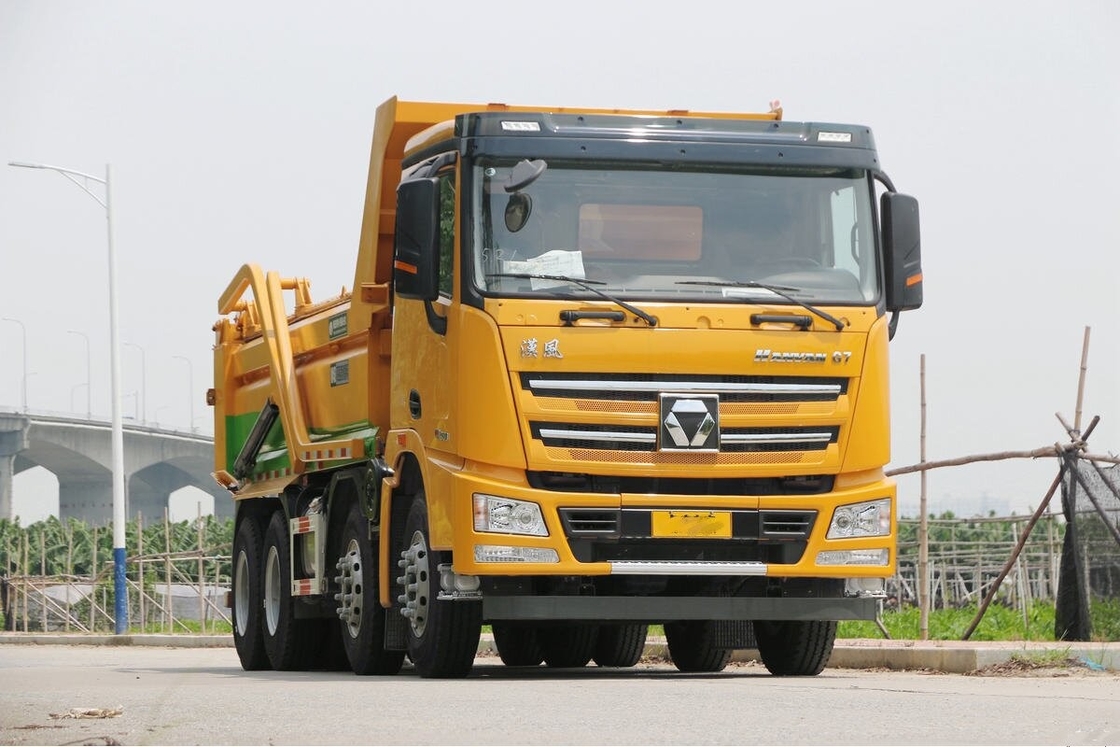 Camión de remaches usados 400hp XCMG G7 8*4 Modo de conducción Remaches de transporte de materiales de construcción