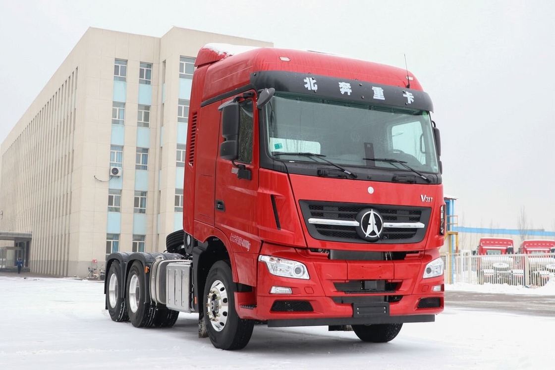 Camión tractor de segunda mano para la venta Beiben V3XT 6*4 modo de conducción 560hp Camión de remolque de transmisión automática