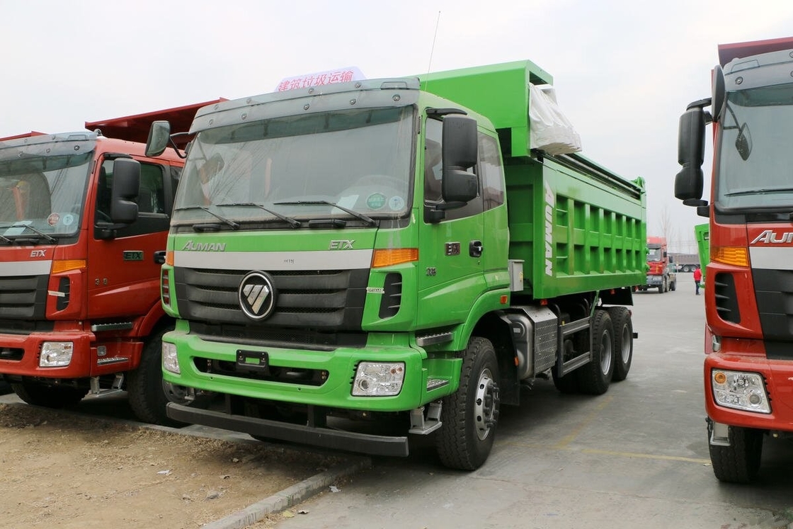 Camión de segunda mano de carga pesada Foton Ouman ETX 336hp 6*4 Modo de conducción Camión de carga barato Exportación a África