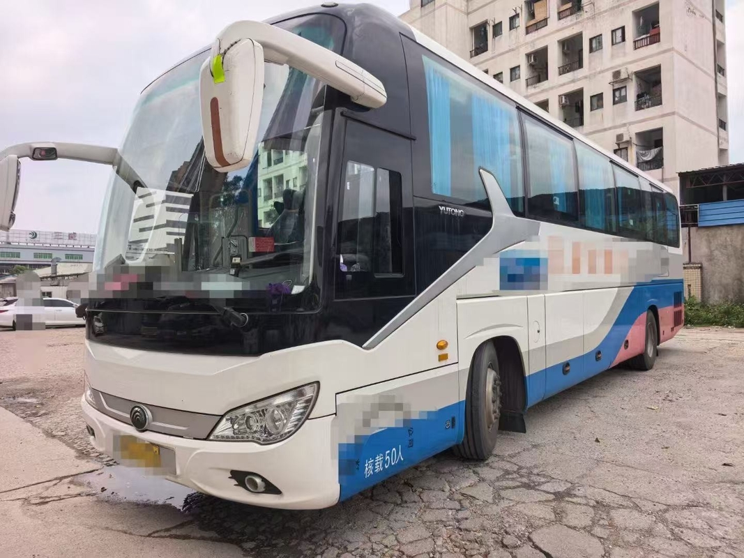Autobús comercial de segunda mano ZK6120 de gran potencia en excelente estado 50 asientos con motor diésel limpio