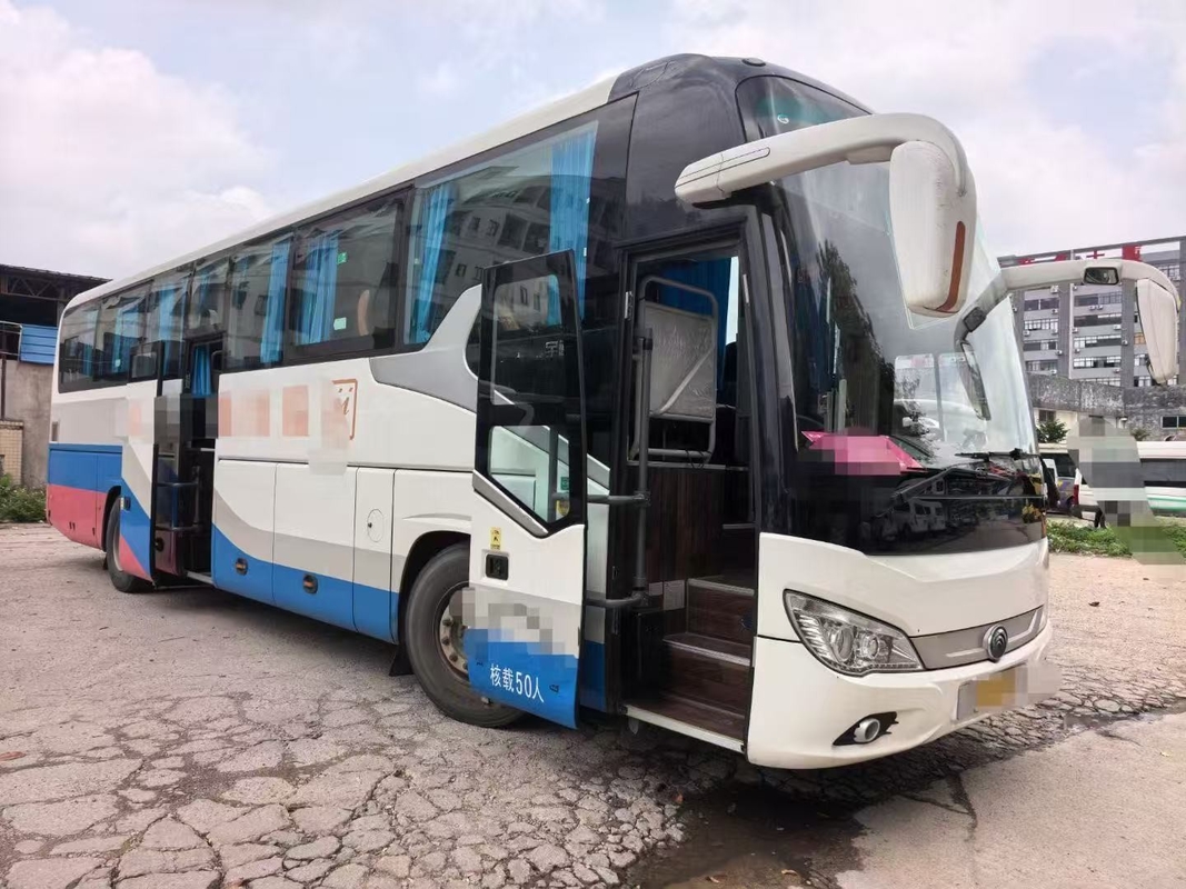 Autobús comercial de segunda mano ZK6120 de gran potencia en excelente estado 50 asientos con motor diésel limpio