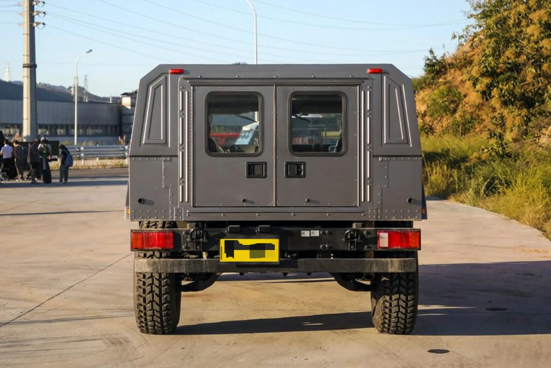 No se pierda el 2022 Dongfeng Mengshi Nixingzhe 500 4.0T V8 Diesel Van con techo bajo