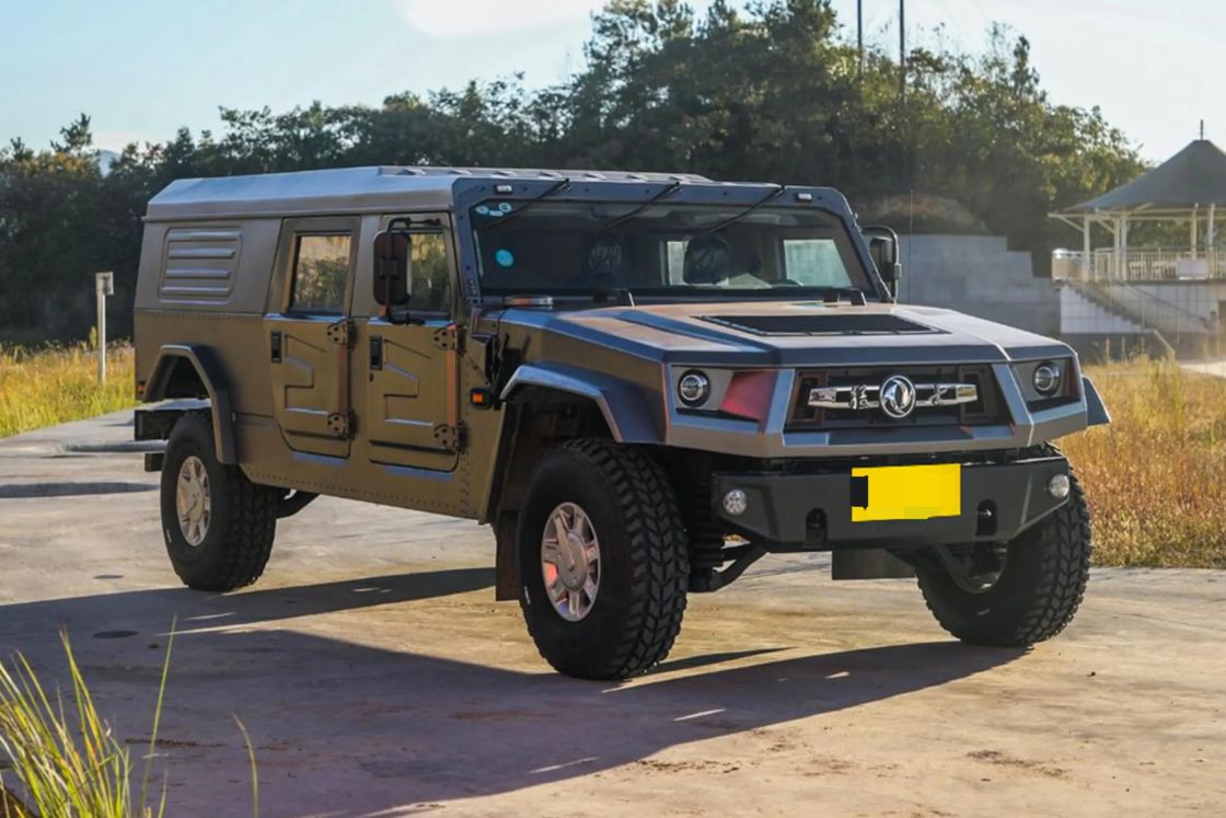 No se pierda el 2022 Dongfeng Mengshi Nixingzhe 500 4.0T V8 Diesel Van con techo bajo