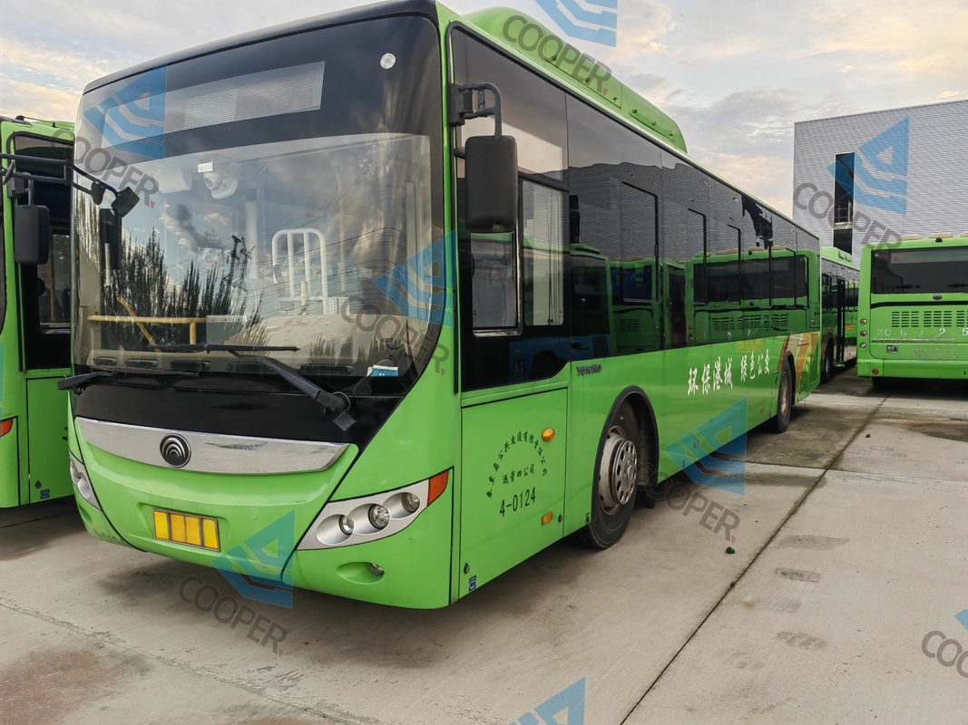 2020 de segunda mano 77/23 asientos 12 metros forma lisa usado Yutong6120 autobús de GNC Puertas dobles