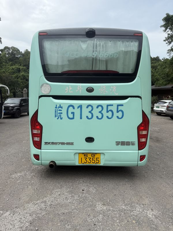 53 asientos 2023 año de uso autobús Yutong ZK6906 motor diesel RHD LHD conductor Dirección sin accidente