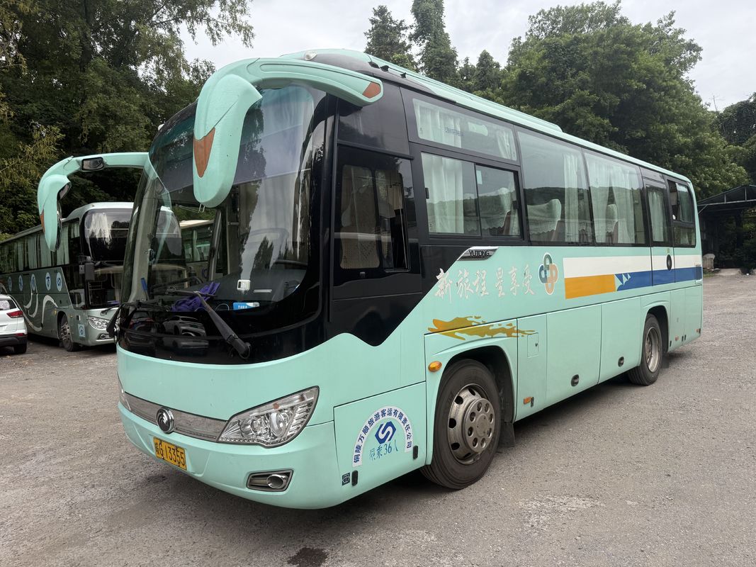 53 asientos 2023 año de uso autobús Yutong ZK6906 motor diesel RHD LHD conductor Dirección sin accidente