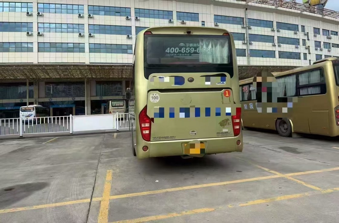 49 asientos usados Diesel Yutong Autobús de autobús Weichai Tour Aeropuerto Iglesia Escolar Interurbano Interurbano Autobuses Rhd/Lhd