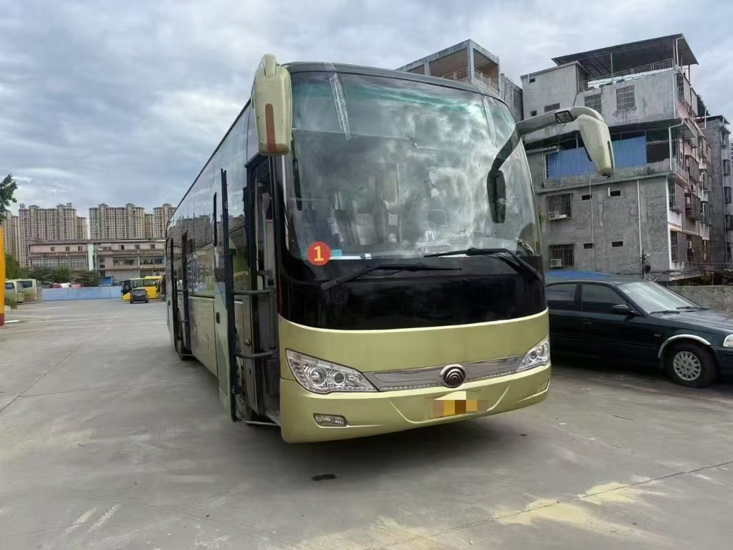 49 asientos usados Diesel Yutong Autobús de autobús Weichai Tour Aeropuerto Iglesia Escolar Interurbano Interurbano Autobuses Rhd/Lhd