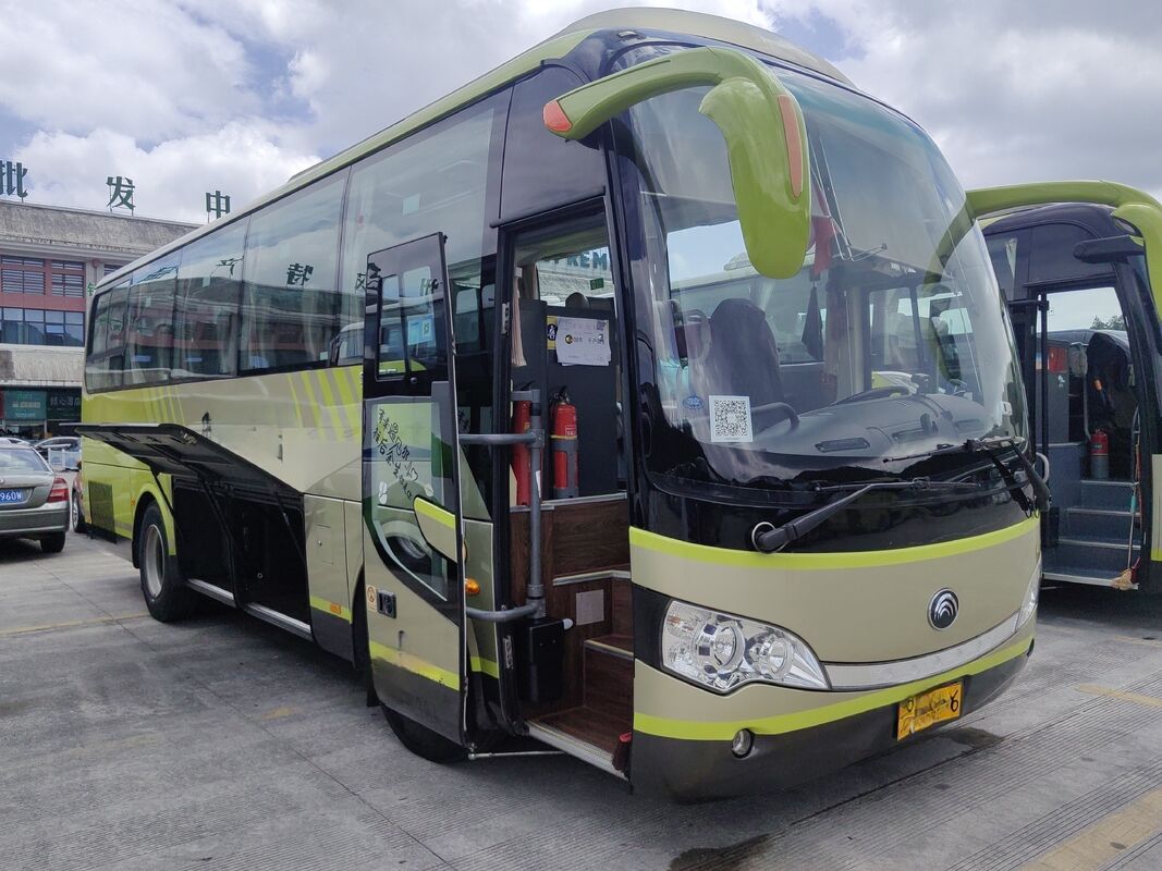Autobús Coach Usado Yu-tong ZK6908 Yuchai 270hp Ballesta 38 Asientos Suspensión Neumática Transporte de Lujo Con Aire Acondicionado