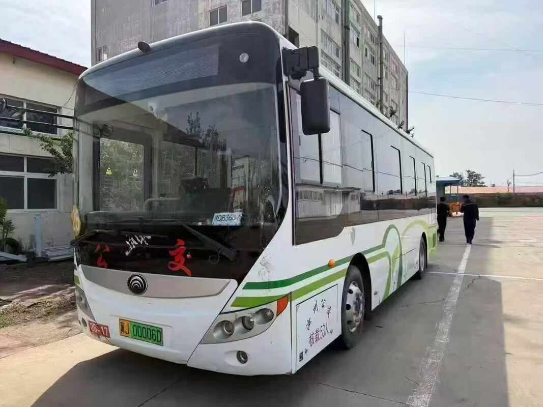 Autobús de segunda mano Yu-tong E8 Autobús urbano eléctrico 2020 53/27 asientos Transporte de lujo con aire acondicionado