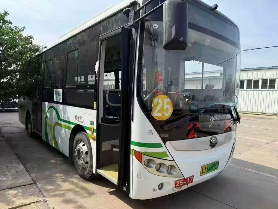 Autobús de segunda mano Yu-tong E8 Autobús urbano eléctrico 2020 53/27 asientos Transporte de lujo con aire acondicionado