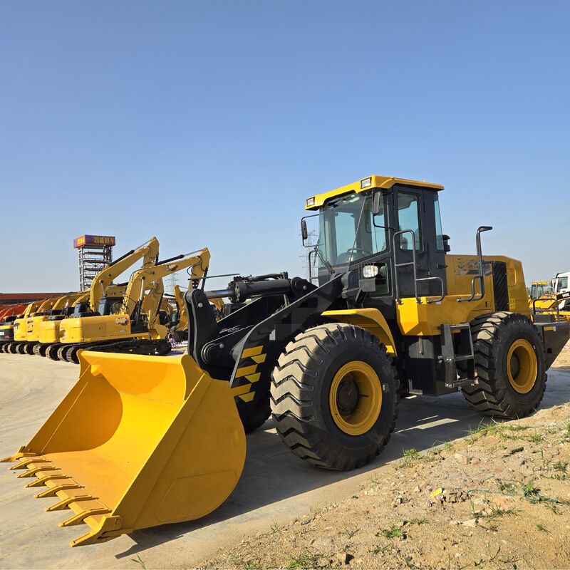 Cargadora china de 5 toneladas en excelente estado, potencia nominal 162 kW, para construcción