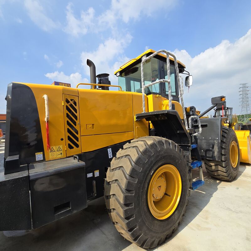 Nueva llegada Cargador de marca china usado 5 toneladas en excelente estado capacidad de carga potencia nominal 162 kW 220HP para construcción en excelente estado