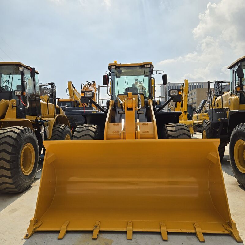 Nueva llegada Cargador de marca china usado 5 toneladas en excelente estado capacidad de carga potencia nominal 162 kW 220HP para construcción en excelente estado