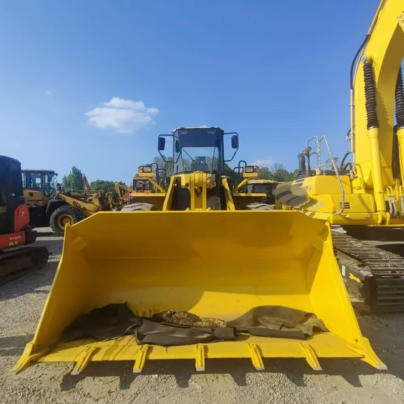Nueva llegada Cargador de marca china de segunda mano Capacidad de cubo 3m3 5 toneladas en excelente estado potencia nominal 146kW 8.27 L para construcción en excelente estado