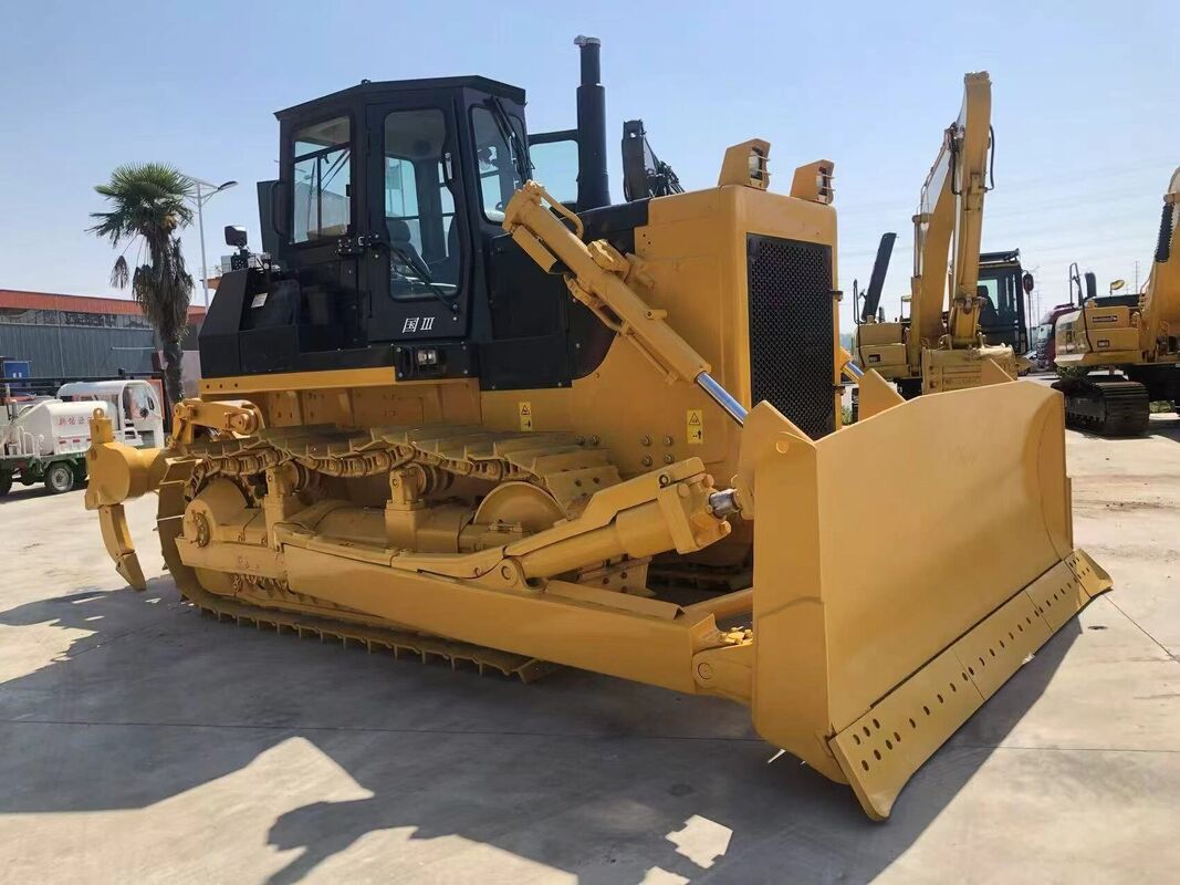 Novedad Bulldozer de orugas de marca china usado Capacidad del cucharón 23,45 toneladas en excelente estado Potencia nominal 162 kW 7,8 L para construcción en excelente estado