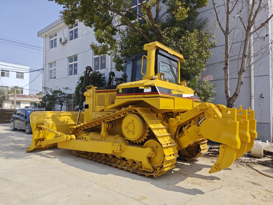 Nueva llegada Usada marca china bulldozer con orugas Capacidad de cubo 37.77 toneladas En excelente estado Potencia nominal 245 KW 14.6 L Para construcción En excelente estado