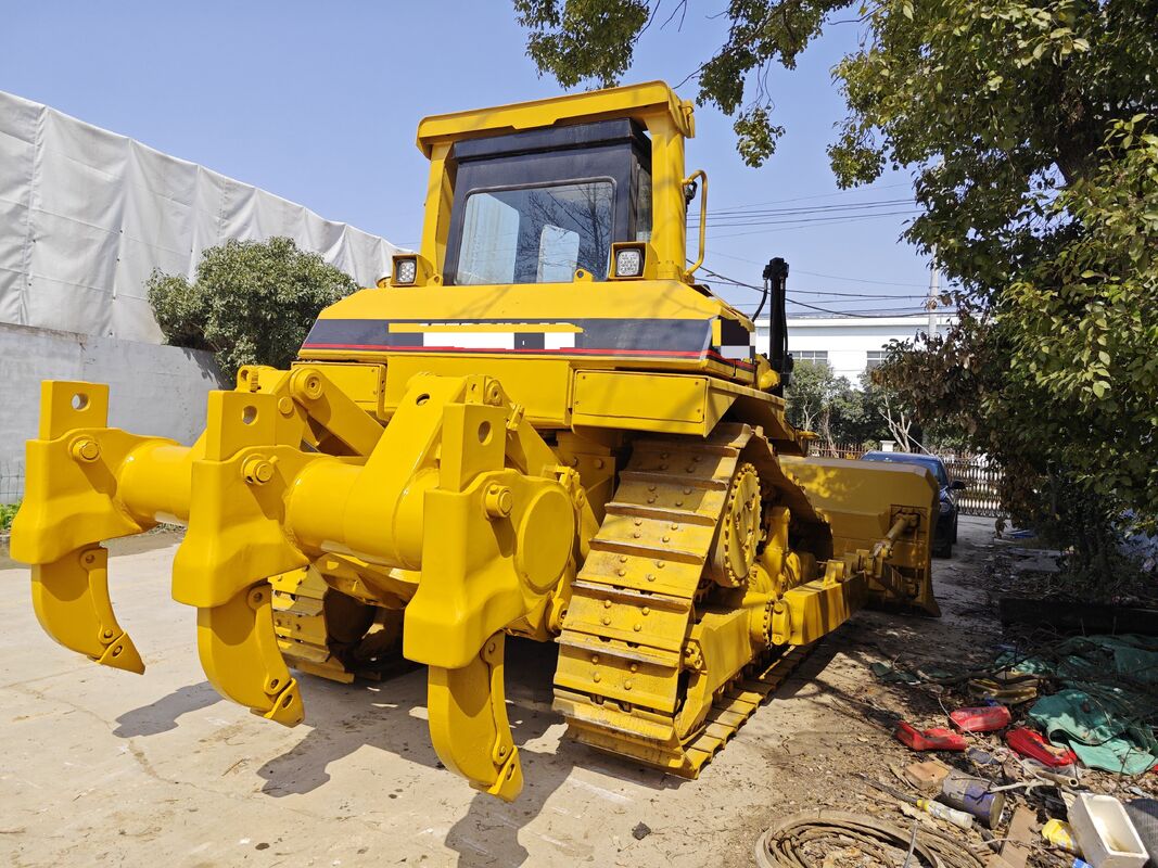 Nueva llegada Usada marca china bulldozer con orugas Capacidad de cubo 37.77 toneladas En excelente estado Potencia nominal 245 KW 14.6 L Para construcción En excelente estado