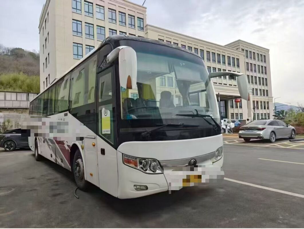 Used Passenger Bus Yutong Zk6122 Yuchai 330hp  Leaf Spring 60 Seats  Lux Transport With Air Condition