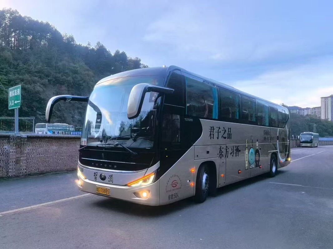 Used Coach Buses Yu-tong ZK6120 Weichai Euro 6  Leaf Spring 50 Seats 2022 Year Lux Transport With Air Condition For Shuttle or Long Distance