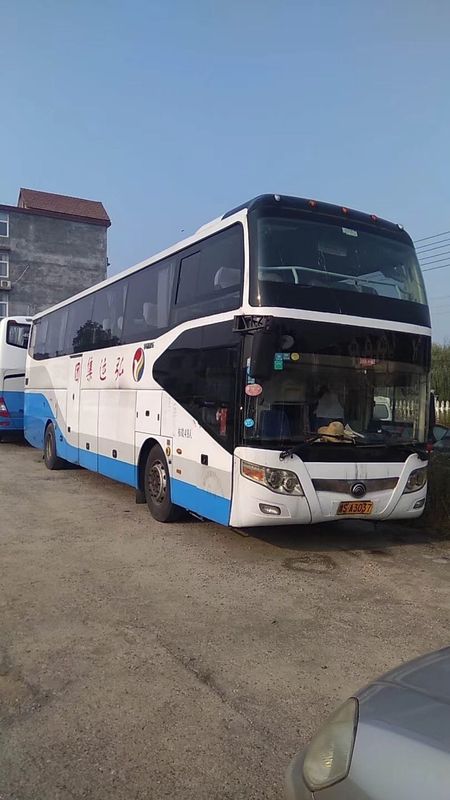La banda de YUTONG utilizó el autobús del coche 2013 años con el aire/acondicionado/el motor diesel de Weichai 336hp
