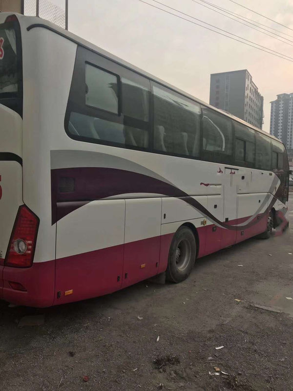 Autobús usado marca grande del tránsito de Kinglong 100 kilómetros por hora de la velocidad máxima con 50 asientos