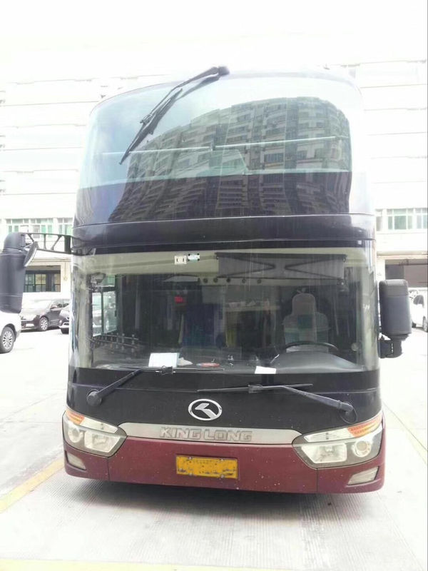 Autobús usado marca grande del tránsito de Kinglong 100 kilómetros por hora de la velocidad máxima con 50 asientos