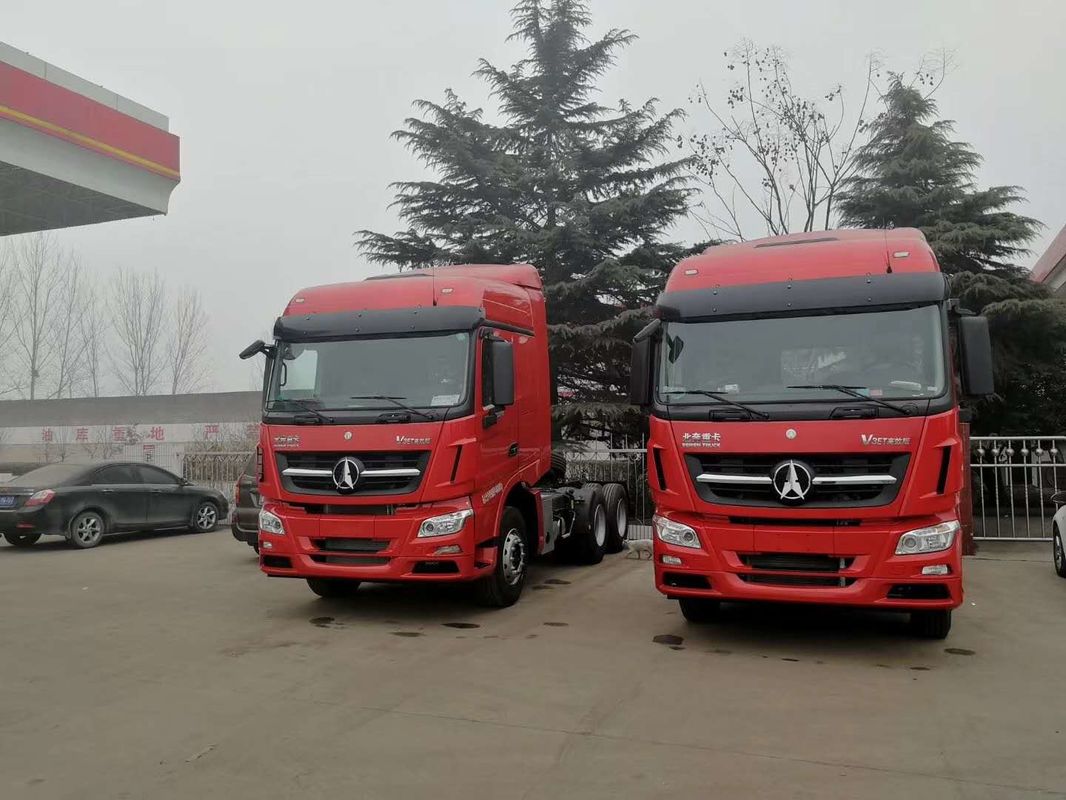 Estándar de emisión euro usado grande del camión V del tractor de BEIBEN con el motor WP12.460E50