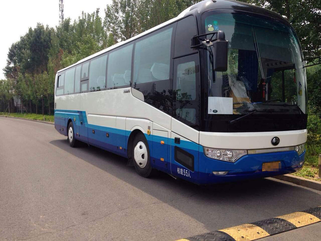 El lujo usado Yutong de 55 asientos entrena estándar de emisión del euro 4 100 kilómetros por hora de la velocidad máxima