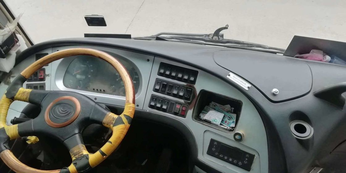 37 asientos utilizaron la marca de Yutong de los autobuses de YUTONG con el saco hinchable de la caja fuerte del motor diesel