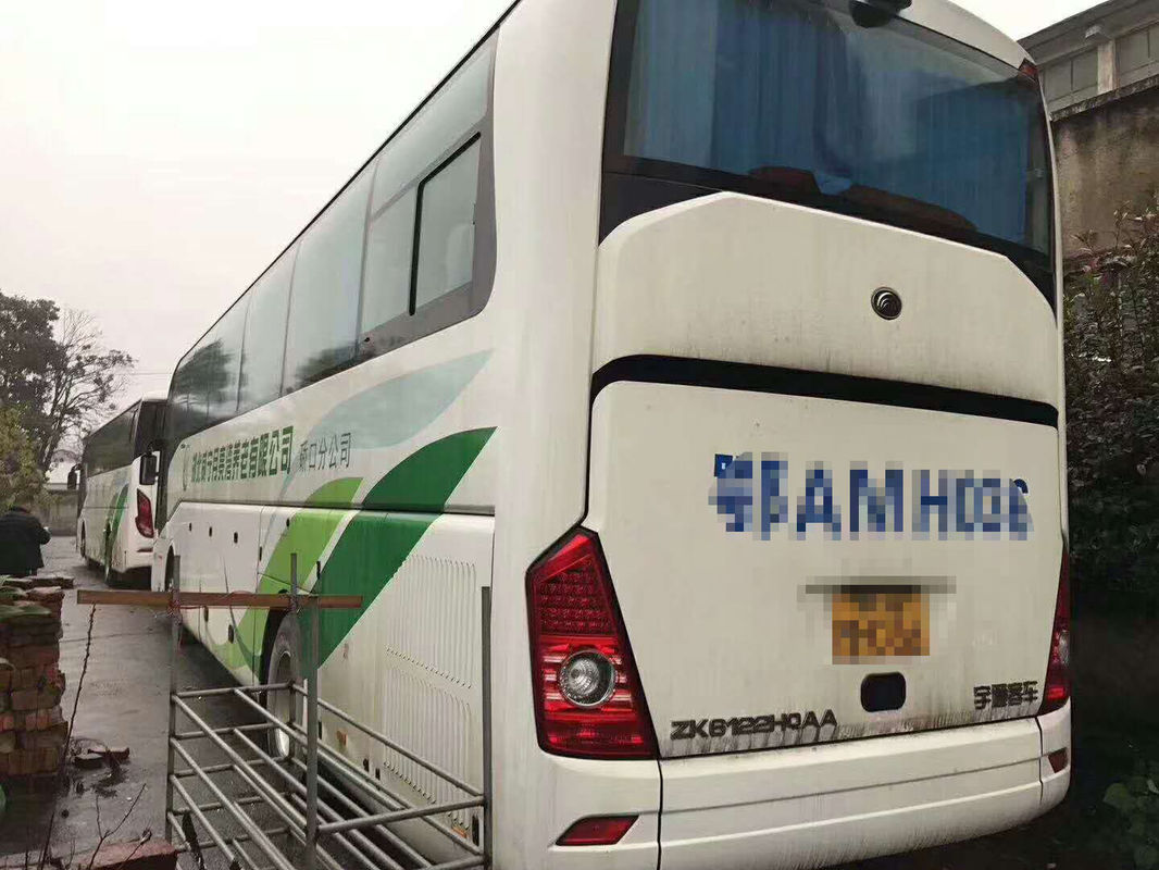 39 asientos utilizaron los autobuses de YUTONG puerta electrónica de 2013 años con el saco hinchable de la caja fuerte del retrete
