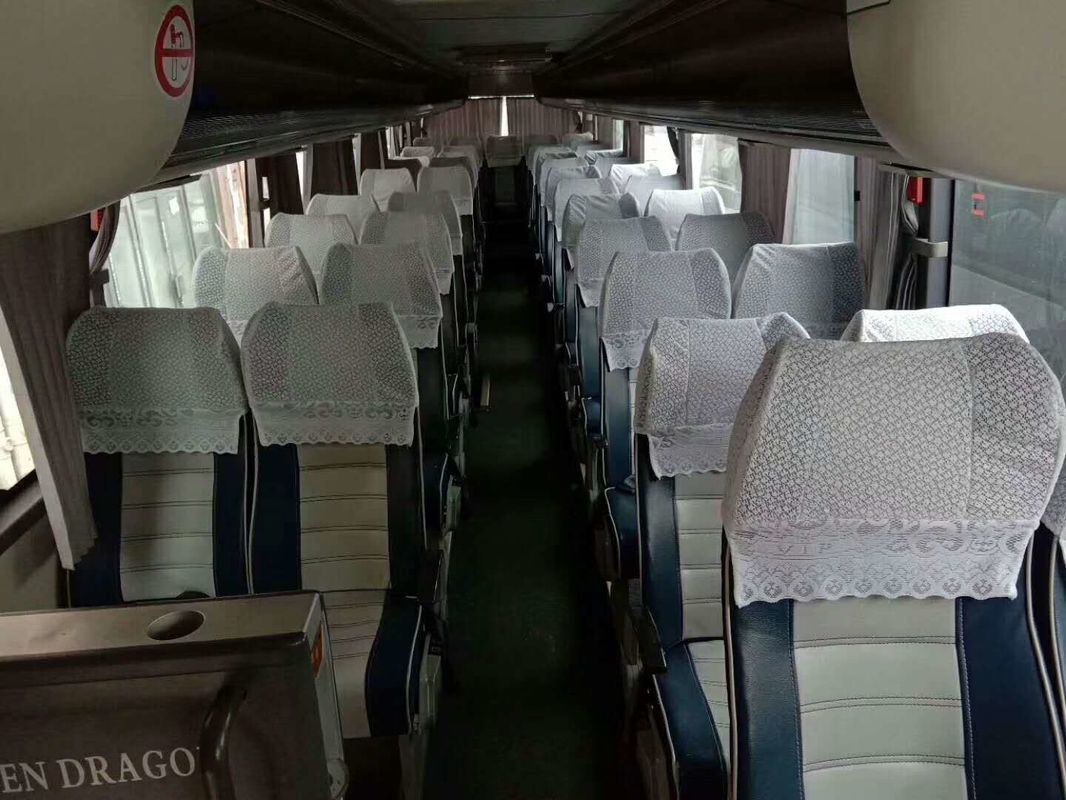 48 asientos utilizaron los autocares, chasis del saco hinchable de la segunda mano del coche con seis nuevos neumáticos