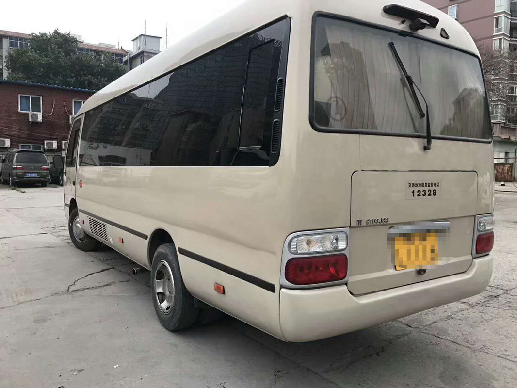 Autobús usado dragón de oro del práctico de costa funcionamiento de la gasolina de 2014 años gran con 23 Seat