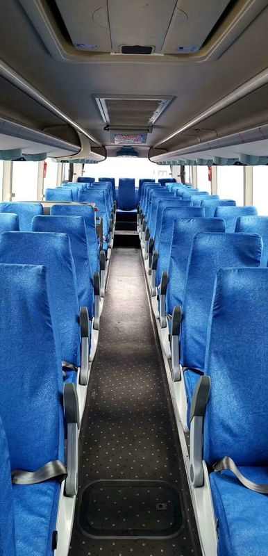 21 autobús de la mano de los asientos segundos, 2do motor diesel de rey Long Brand With Yuchai del coche de la mano