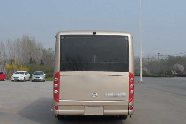 Microbus de la mano de la marca segunda de Zhongtong, autobús comercial usado con 10-23 asientos