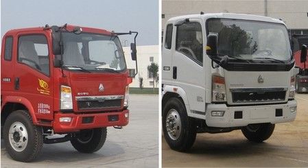 El 2do camión de la mano de Sinotruk Howo 2015 años hizo el modo 9995x2498x3750m m de la impulsión de 160hp 4×2