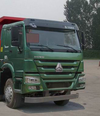 Marca del camión de descargador de la mano del modo segundo de la impulsión 8×4 SINOTRUK HOWO 2014 años