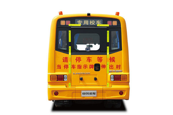 22 asientos utilizaron el autobús escolar marca de Shenlong de 2014 años con el motor diesel excelente