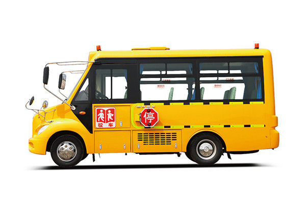 22 asientos utilizaron el autobús escolar marca de Shenlong de 2014 años con el motor diesel excelente